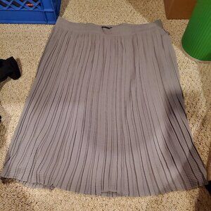 Belly Barlcay Pleated Grey Skirt